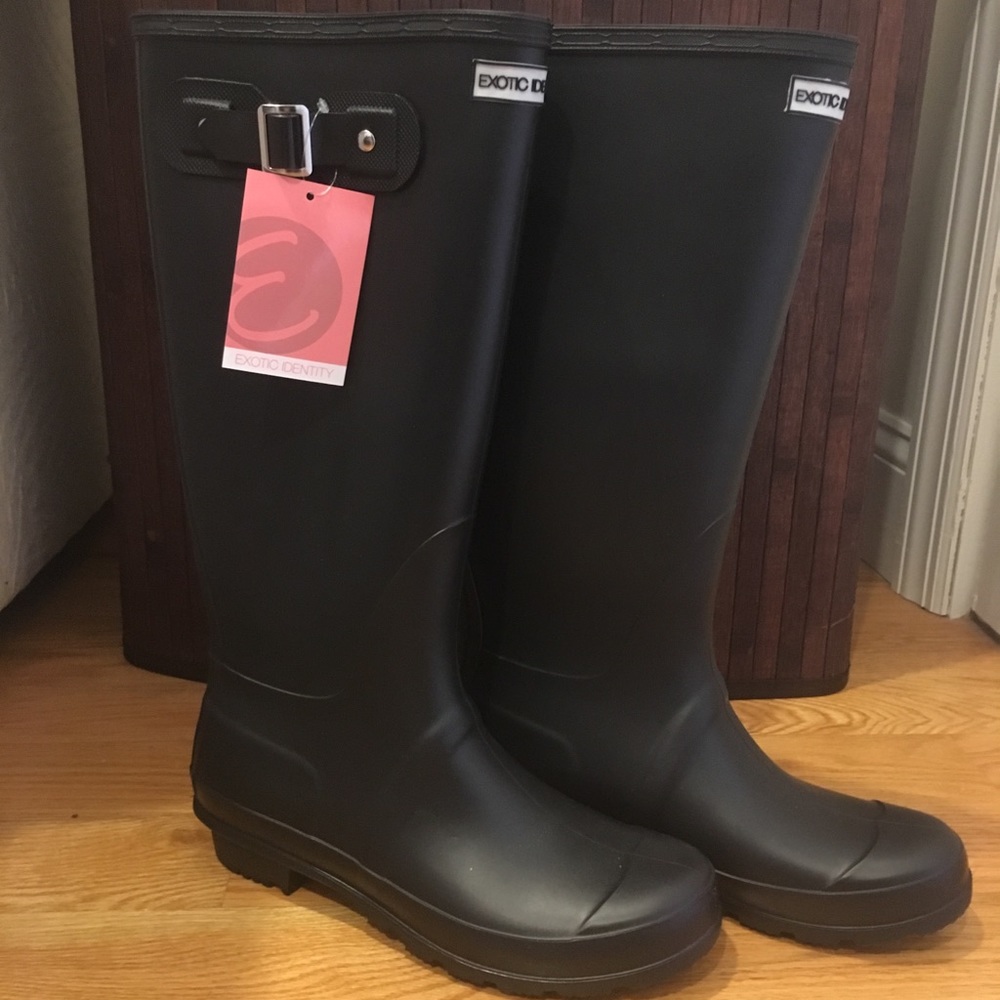 Exotic Identity Rain boots (New)